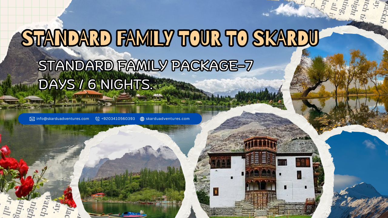 Standard Family Package – 7 Days / 6 Nights
